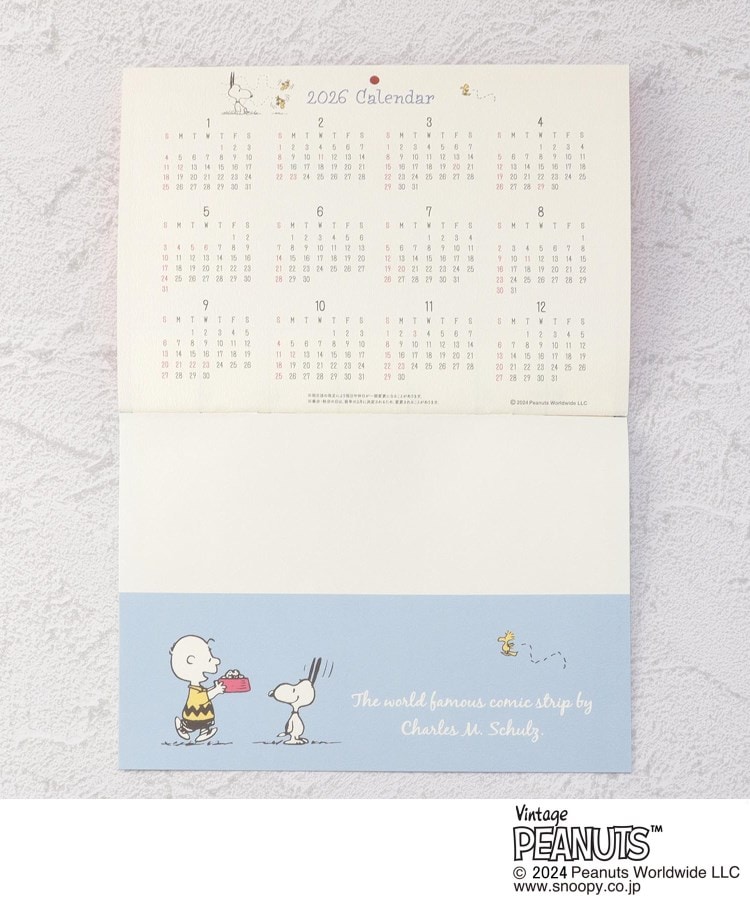 ワンズテラス(one'sterrace)の◆SNOOPY ヨコカレンダー 壁掛6