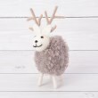 ワンズテラス(one'sterrace)の◆【クリスマス】モコモコアニマル ふわふわトナカイ グレー(912)