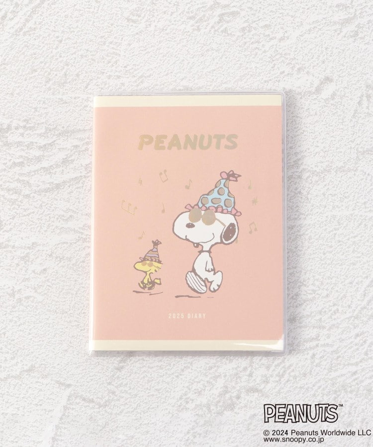 ワンズテラス(one'sterrace)の◆【10月はじまり】SNOOPY マンスリーダイアリー A6 ピンク(972)