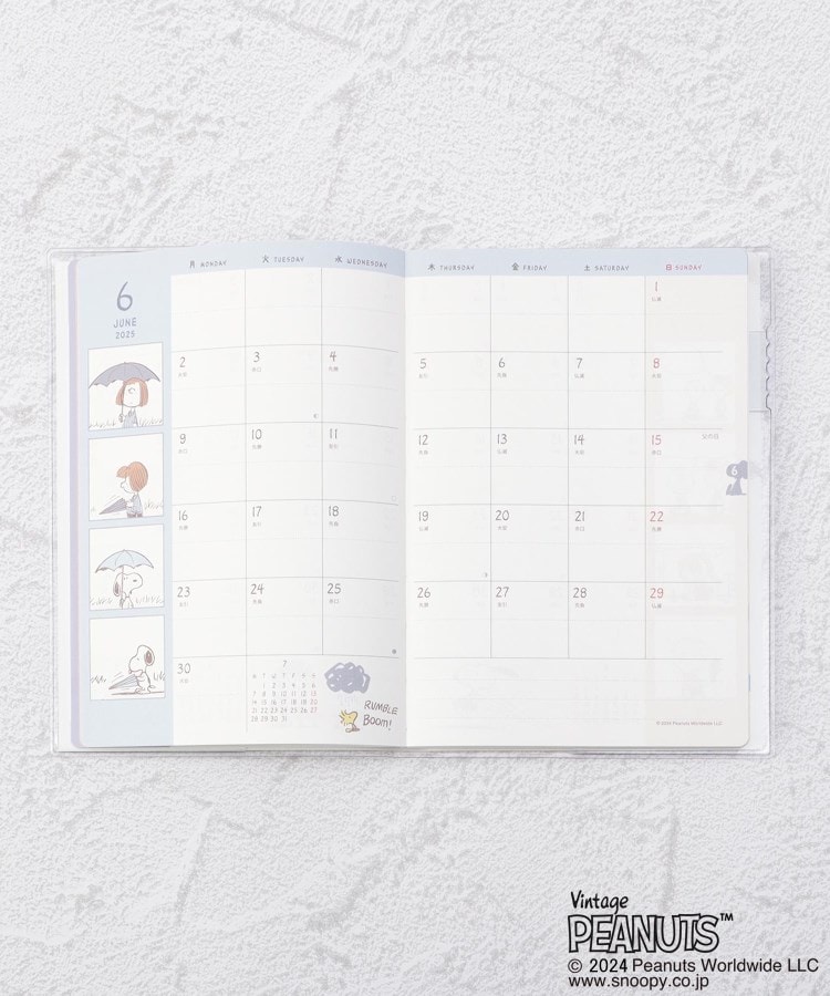 ワンズテラス(one'sterrace)の◆【10月はじまり】SNOOPY ウィークリーダイアリー B65