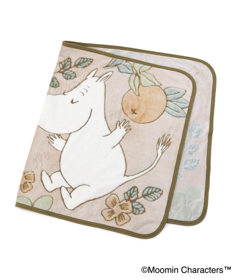 ワンズテラス(one'sterrace)の◆MOOMIN ロングブランケット フルーツグリーン1