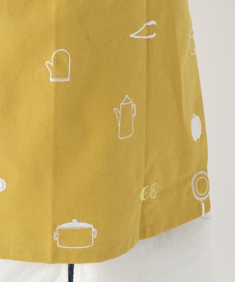 ワンズテラス(one'sterrace)の【ワンズテラスオリジナル】キッチン刺繍 エプロン H型7