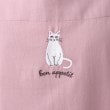 ワンズテラス(one'sterrace)の【ワンズテラスオリジナル】ねこ エプロン ワンポイント刺繍12