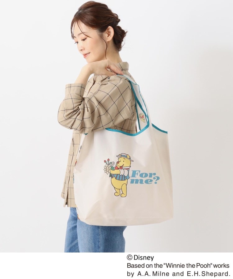 ワンズテラス(one'sterrace)の【ワンズオリジナル】ディズニー 『くまのプーさん』 エコバッグ COS11