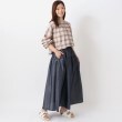 ワンズテラス(one'sterrace)の楊柳チェック長袖シャツ13
