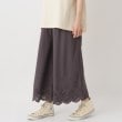 ワンズテラス(one'sterrace)の◆スカラップ刺繍ペチパンツ パープル(983)