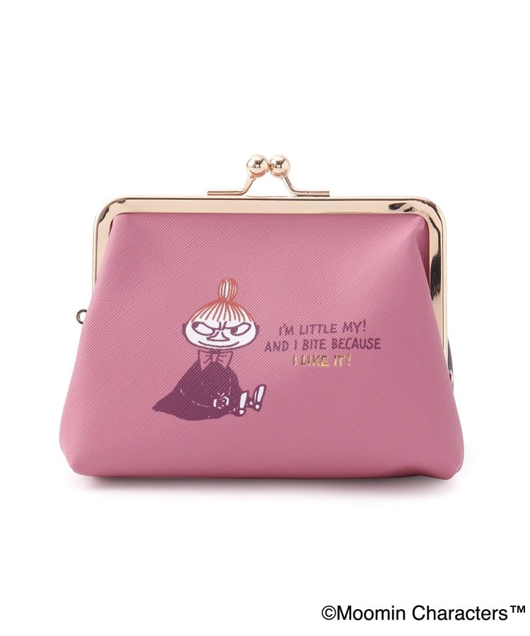 ワンズテラス(one'sterrace)の◆【ワンズテラスオリジナル】MOOMIN がまぐちポーチ PO24AW ピンク(972)