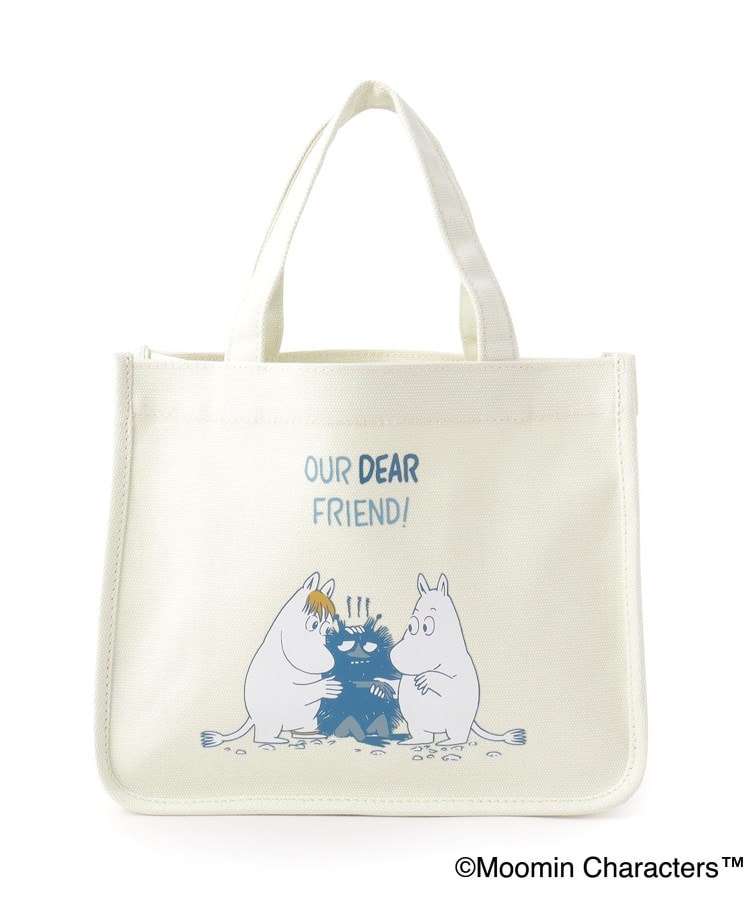 ワンズテラス(one'sterrace)の◆【ワンズテラスオリジナル】MOOMIN キャンパストートPO24AW アイボリー(904)