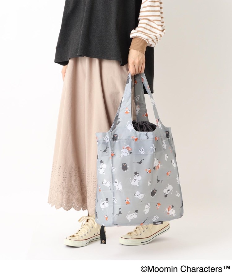 ワンズテラス(one'sterrace)のMOOMIN 底板エコバッグ ワイド12