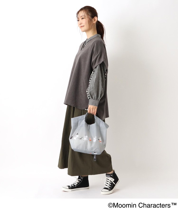 ワンズテラス(one'sterrace)のMOOMIN 底板付きエコバッグ mini12