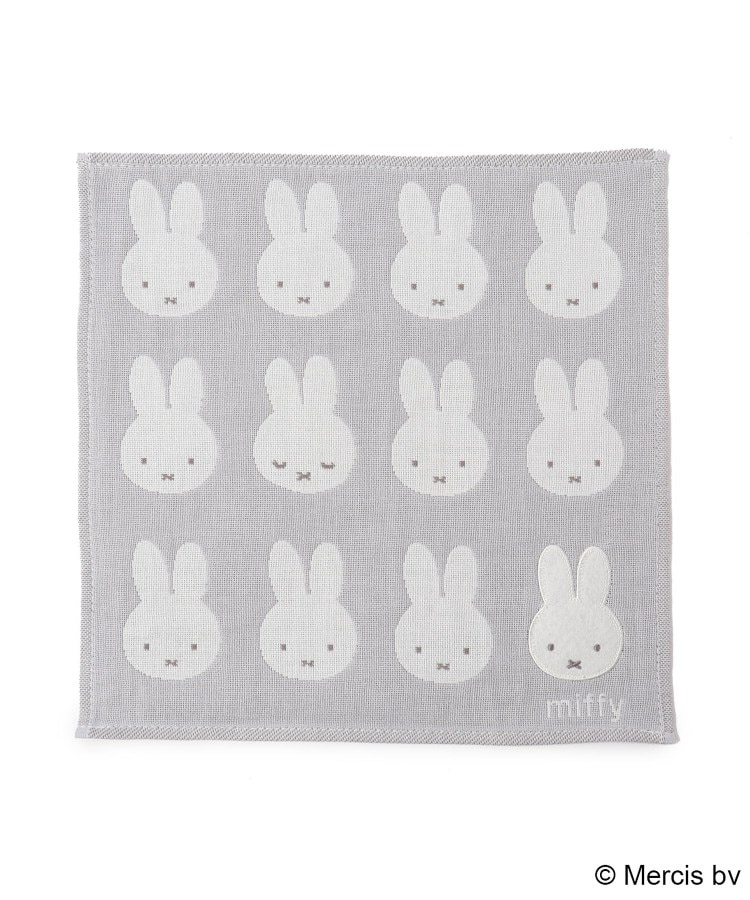 ワンズテラス(one'sterrace)の◆Dick Bruna miffy 3重ガーゼミニタオル グレー(912)