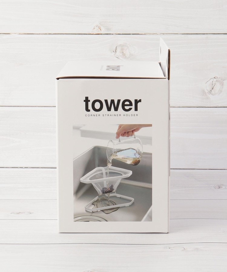 ワンズテラス(one'sterrace)のtower タワー 水切りネットが付られる三角コーナー7