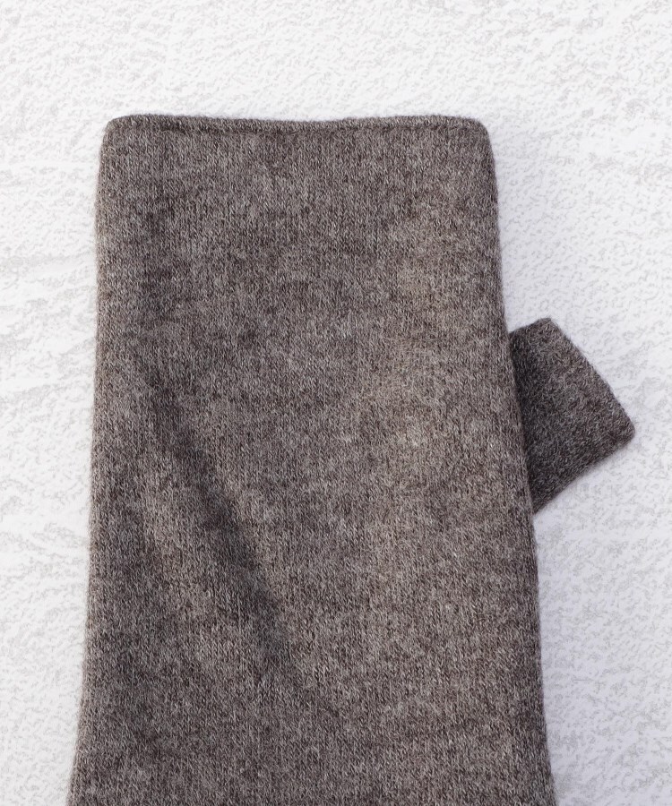 ワンズテラス(one'sterrace)の【あったか】シアバタージャージシマエナガ刺繍 指無し3