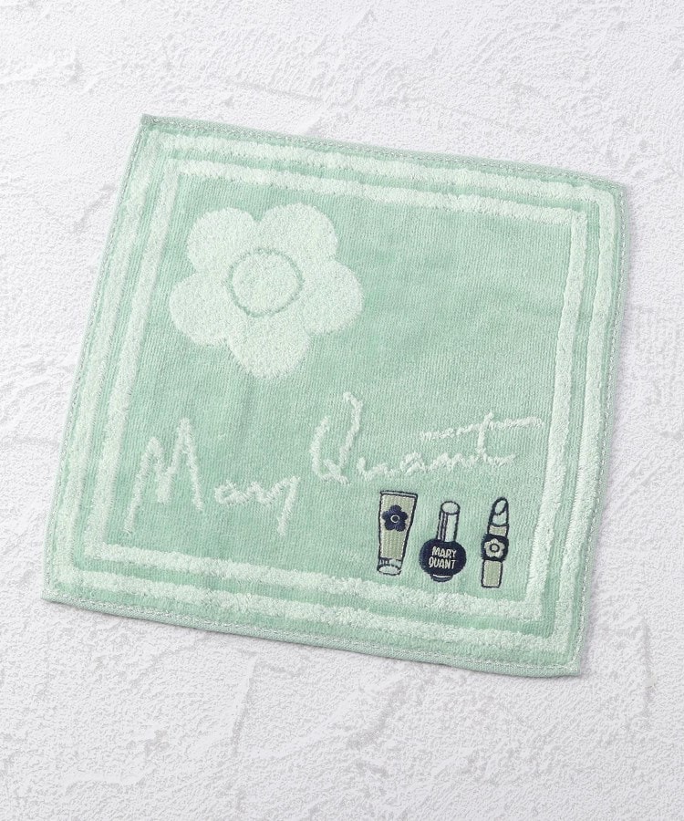 ワンズテラス(one'sterrace)の◆MARY QUANT タオルハンカチ コスメ 0006 グリーン(922)