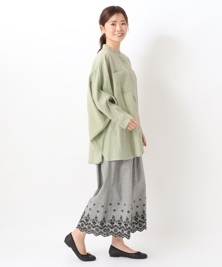 ワンズテラス(one'sterrace)のスシボイル 9分袖ドルマンシャツ12