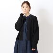 ワンズテラス(one'sterrace)の袖ボリュームカーディガン ブラック(919)
