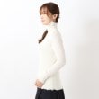 ワンズテラス(one'sterrace)のランダムテレコメロータートルネックプルオーバー3