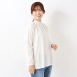 ワンズテラス(one'sterrace)のシャーリング綿カットソープルオーバー アイボリー(904)