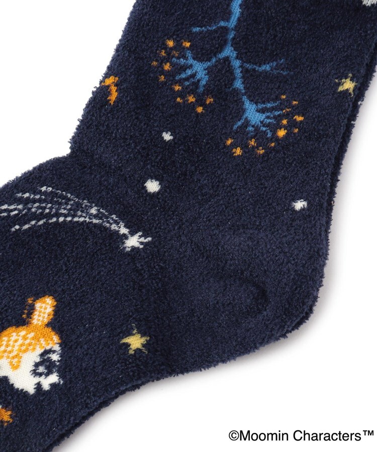 ワンズテラス(one'sterrace)の◆MOOMIN FIRST SNOW ベロア ミイ流星 ロークルーソックス4