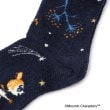 ワンズテラス(one'sterrace)の◆MOOMIN FIRST SNOW ベロア ミイ流星 ロークルーソックス4