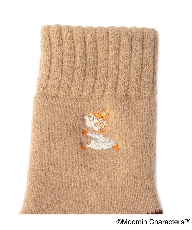 ワンズテラス(one'sterrace)の◆MOOMIN FIRST SNOW ミイ刺繍 ホームソックス3
