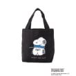 ワンズテラス(one'sterrace)のSNOOPY サガラハンプミニトートバッグ ブラック(919)