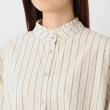 ワンズテラス(one'sterrace)の起毛バンドカラー フリル衿前開きシャツ4