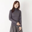 ワンズテラス(one'sterrace)の◆無地 タートルネックプルオーバー パープル(983)