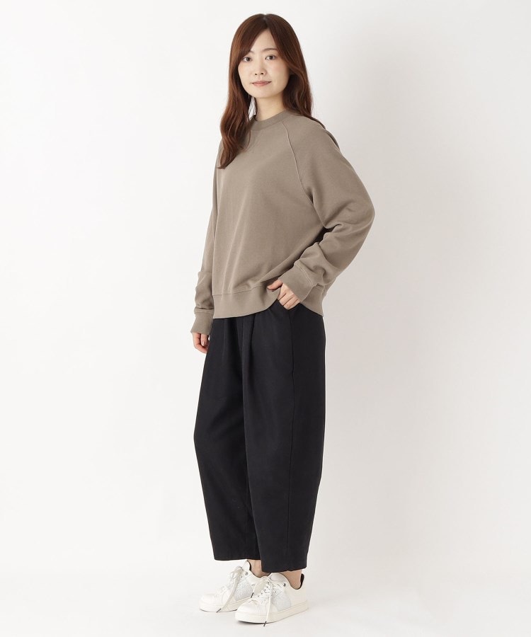 ワンズテラス(one'sterrace)の細畝コーデュロイ タックパンツ9