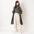 ワンズテラス(one'sterrace)の細畝コーデュロイ タックパンツ13