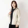 ワンズテラス(one'sterrace)のファイユフリース リバーシブルパーカー アイボリー(904)