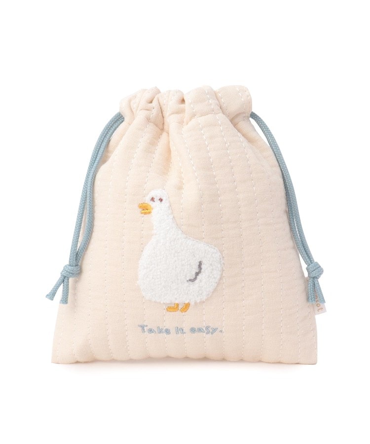 ワンズテラス(one'sterrace)の◆ピッコロット 巾着 24AW ホワイト(901)