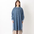 ワンズテラス(one'sterrace)のデニム＆ヒッコリー 前開きワンピース1