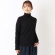 ワンズテラス(one'sterrace)の◆【リンネル12月号掲載】裏起毛タートルネックプルオーバー ブラック(919)
