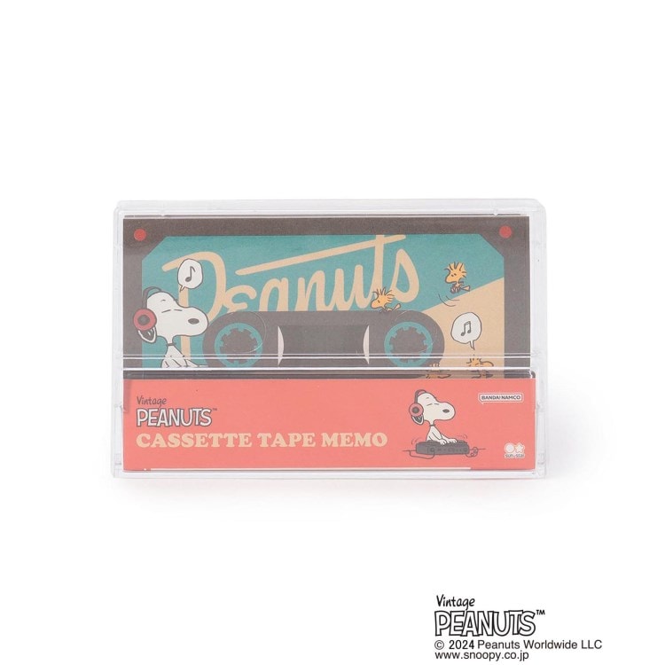 ワンズテラス(one'sterrace)の◆SNOOPY カセットテープメモ Vintage Collection スヌーピー