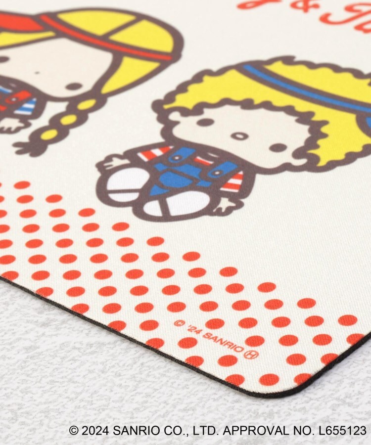ワンズテラス(one'sterrace)の◆【先行販売】サンリオキャラクターズ マウスパッド パティ＆ジミー3