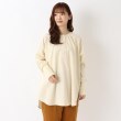 ワンズテラス(one'sterrace)のコーデュロイ ラグラン袖チェニックシャツ アイボリー(904)