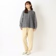 ワンズテラス(one'sterrace)のフランネルチェック柄 刺繍シャツブラウス11