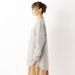 ワンズテラス(one'sterrace)の裏起毛 ニットソーファスナー開き 羽織り2