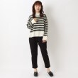 ワンズテラス(one'sterrace)のハイネック ボーダーニットプルオーバー16