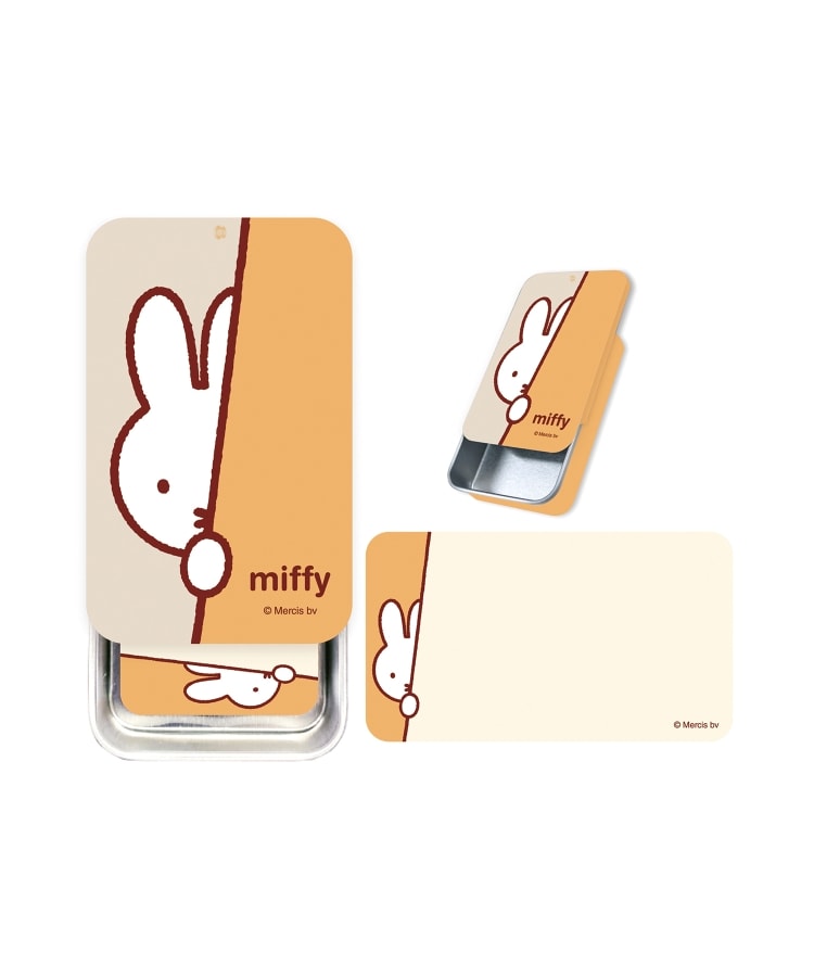 ボリス boris スライド缶メモ ミッフィー miffy うさぎ ブルーナ