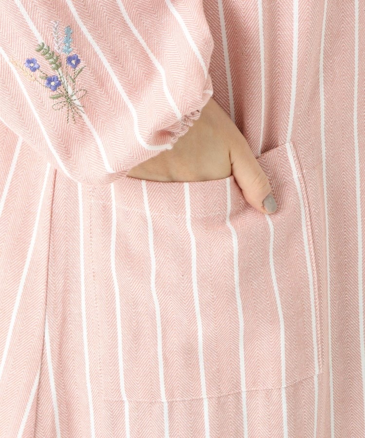 ワンズテラス(one'sterrace)の◆【ワンズテラスオリジナル】ヘリンボーン刺繍 かっぽう着6