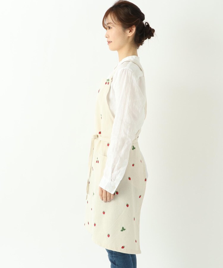 ワンズテラス(one'sterrace)の◆【ワンズテラスオリジナル】いちご 刺繍エプロン2