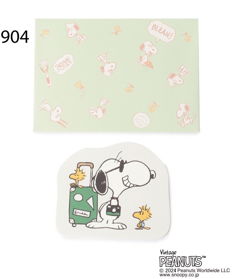 ワンズテラス(one'sterrace)の◆SNOOPY ダイカットミニレターセット AMERICAN TASTE 105