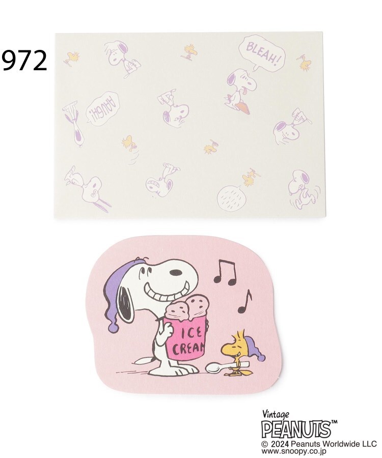 ワンズテラス(one'sterrace)の◆SNOOPY ダイカットミニレターセット AMERICAN TASTE 103