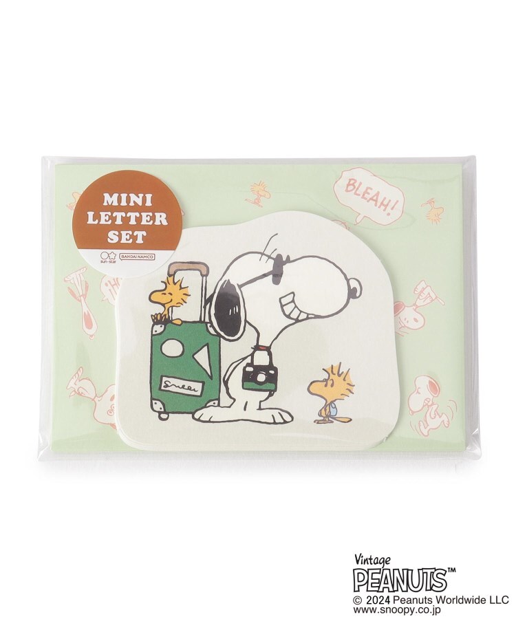 ワンズテラス(one'sterrace)の◆SNOOPY ダイカットミニレターセット AMERICAN TASTE 10 アイボリー(904)