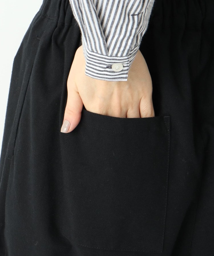 ワンズテラス(one'sterrace)のコットンフランネル 裾刺繍9分丈 パンツ6