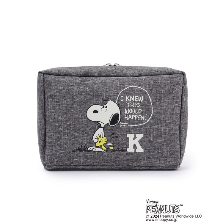 ワンズテラス(one'sterrace)の◆SNOOPY イニシャルポーチ K スヌーピー