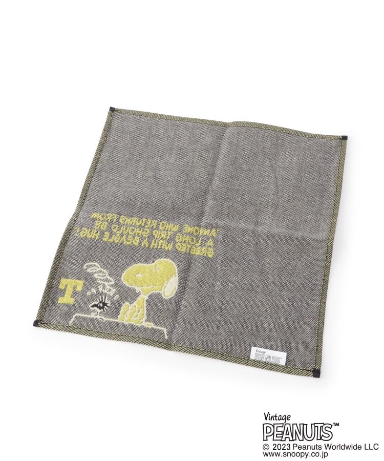 ワンズテラス(one'sterrace)の◆SNOOPY三重ガーゼイニシャルハンカチ T2