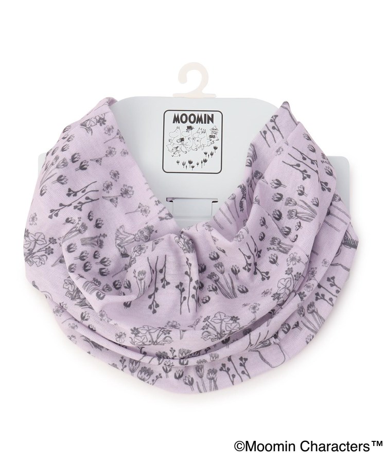 ワンズテラス(one'sterrace)の◆【UV】MOOMIN UVカット加工ネックカバー ラベンダー(980)
